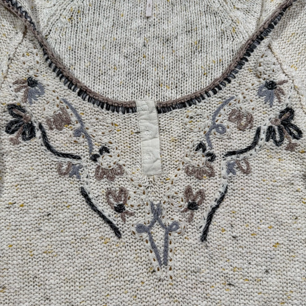 Women’s Free People Baja Babe Hacci Hooded Sweater Size S - Picture 2 of 6